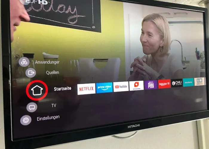 公寓 Modernes Mit Kuechenzeile Und Bad Denkte